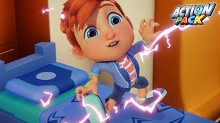 Power Nap Zap | Action Pack | Cars & Truck Videos for Kids