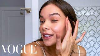 Hailee Steinfeld’s Guide to Glowing Skin and Easy Everyday Makeup | Beauty Secrets | Vogue