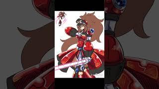 Speed Art: Iris Another Mega Man X DIVE #speeddrawing #speedpaint #megaman #megamanxdiveoffline