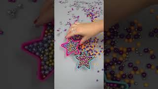 Amazing Stars⭐ Awesome Beads ASMR Beads Reverse Video #asmr #beads