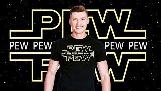 Pew Pew T-Shirt für Star Wars Nerds