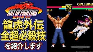 【龍虎外伝】全超必殺技を紹介！【格ゲー解説】