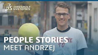 Meet Andrzej, a freestyle basketball player - Episode 19 - People Stories - Dassault Systèmes