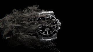 Stunning Rolex Wrist Watch CGI 3D Animation: Experience Timepiece Perfection!