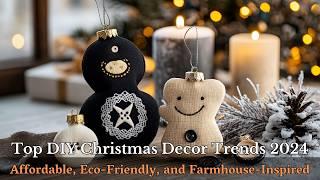 Sustainable Christmas Magic – Crafting Eco-Friendly, Budget-Friendly DIY Décor in 2024