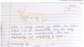 5CS3-01, L15 ITC, Channel Coding Theorem(U2) by Sneh Rachna