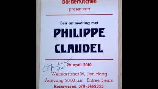 BorderKitchen met Philippe Claudel @ Koninklijke Schouwburg