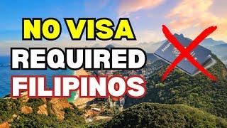 10 Countries Where Filipinos Are Allowed to Visit WITHOUT a Visa