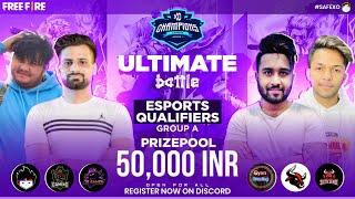 Ultimate Battle | E sports Qualifiers Group A - Garena Free Fire #totalgaming #gyangaming