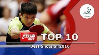 ITTF Top 10 Table Tennis Points of 2016, presented by DHS