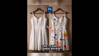 How to make a dress mockup in Photoshop