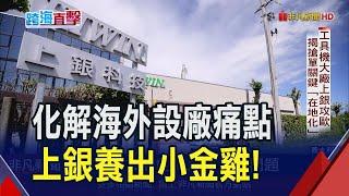 工具機大廠上銀攻義大利！搶單關鍵"在地化"高彈性配合客戶 養出年獲利破億小金雞｜非凡財經新聞｜20240701