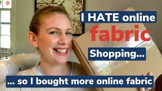 I HATE online fabric shopping… so I bought more fabric online. Unboxing- Liberty Box.