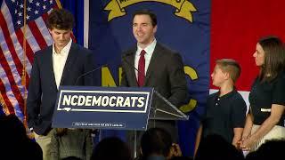 Jeff Jackson wins NC Attorney General race | FULL REMARKS