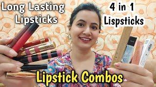 Amazon Wedding Special Lipsticks Haul / 4 in 1 Lipstick  / Neema's Corner