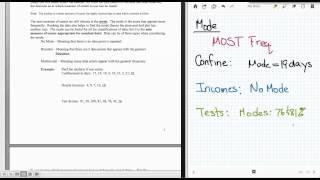 Stats Ch 3: Describing, Exploring & Comparing Data