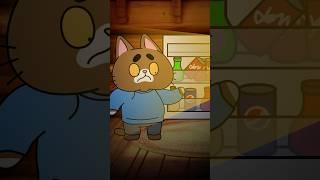 Когда открыл холодильник в три часа ночи  #animation #симба #funny