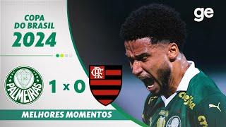 PALMEIRAS 1 X 0 FLAMENGO | MELHORES MOMENTOS | OITAVAS DE FINAL COPA DO BRASIL | ge.globo