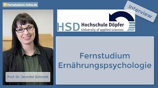 Fernstudium Ernährungspsychologie an der Hochschule Döpfer (HSD) | INTERVIEW