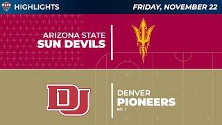 11/22/24 - Arizona State at Denver Highlights