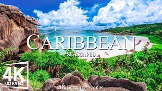 Caribbean 4K - Discover Pristine Beaches, Turquoise Waters, and Lush Island Paradises