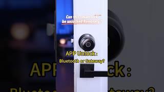 GHome Smart | Bluetooth or Gateway APP Unlock | K10 Pro Smart Lock
