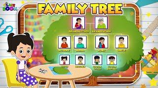 Family Relations | Family Tree for Kids | PunToon Classroom | Lesson for Kids