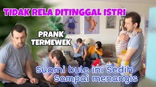 PRANK ‼️ IJIN PULANG KE INDONESIA  || SUAMI BULE SAMPAI MENANGIS  #prank #suamibule #pulangkampung