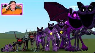 NUEVA EVOLUCION DE CATNAP DRAGON MONSTRUO SMILING CRITTERS EN GARRY'S MOD - REACCION THEKALO