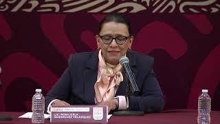 La licenciada Rosa Icela Rodríguez tomó posesión como nueva secretaria de Gobernación