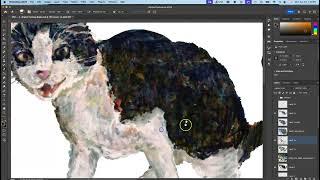 11  Compositing Traditional Brush Strokes and Colors to Blend in to Your FInal Paint Surface
