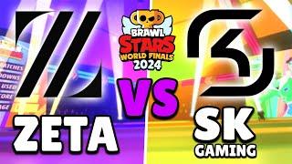 ZETA DIVISION VS SK GAMING *CAŁY MECZ* PO POLSKU!BRAWL STARS WORLD FINALS