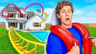 I Built a Theme Park In My House!