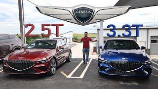 2024 Genesis G70 3.3T VS. 2.5T: New 4-Cylinder Better than The V6?!