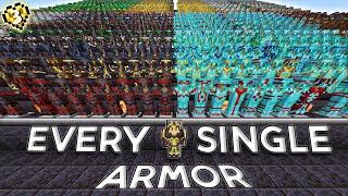 I Collected all 4000 Armor Sets In Hardcore Minecraft