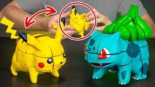 Top DIY Pokémon Characters  Pikachu & Bulbasaur Transformation! 