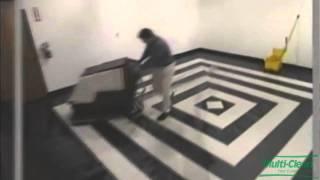 How to Strip and Finish Wax Floors | Deep Scrub and Recoating Floors by Multi-Clean