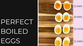 HOW TO BOIL EGGS | Hard & Soft Boil