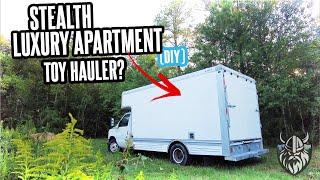 Stealth Apartment + Toy Hauler in a Box Truck? DETAILED TOUR!