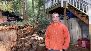 Harbor freight electric log splitter hack