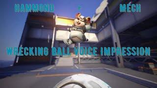 Wrecking Ball Voice Impression(Mech AND Hammond)-Overwatch