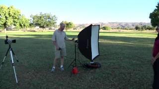 AdoramaTV: Behind The Scenes: On Location Flash Setup: Adorama Photography TV