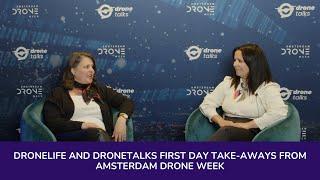 DroneLife and DroneTalks first day take-aways from Amsterdam Drone Week