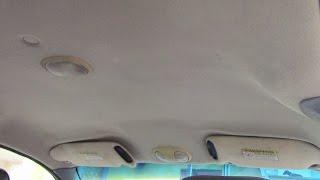 Reupholstering a Headliner- Auto Upholstery