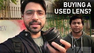 Buying a USED CAMERA LENS