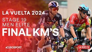 AMAZING PERFORMANCE!  | La Vuelta a España Stage 19 Final Kilometres | Eurosport Cycling