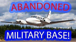 INSANE Plane Spotting at an ABANDONED MILITARY BASE !!