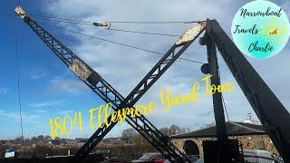 Ellesmere Yard Tour on a Narrowboat