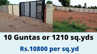 Code:-363   #Comercial 10 Guntas at Malkaram #Shamshabad