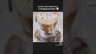 Cortappuccino!#coffee #espresso #barista #food #latte #cortado #cappuccino #drink #foodie #cafe